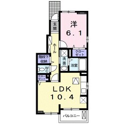 カーサ　三宅の物件間取画像